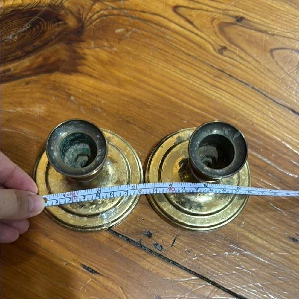 Baldwin Gold Accents Candle Holders with Classic Design